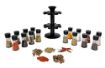 Picture of 16 in 1 Spice Rack Plastic Spice Rack Spice Storage Container revolving Rack Container revolving Rack Spice Set