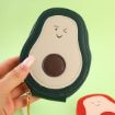 Picture of CARD HOLDER AVOCADO HOLDER COIN HOLDER Mini Avocado Card Multipurpose Card Holder