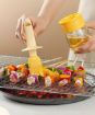 Picture of Oil Dispenser with Brush Silicone Basting Brush Silicone Brush and high Temperature Resistant Oil Bottle