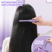 Picture of Mobile Heat Comb Mini Hair Straightener Portable Electric Straight Comb