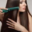 Picture of Mobile Heat Comb Mini Hair Straightener Portable Electric Straight Comb