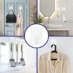 Picture of Adhesive Sticker Multi-Purpose Hook Heavy Duty Sticky Hooks Waterproof Adhesive Hooks for Hanging Coat
