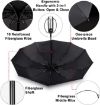 Picture of Umbrella for Women Umbrella for Men UV Coated 3 Fold Umberallas for Rain with Auto Open and Close
