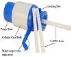 Picture of Drinking Water Pump Manual  Plastic Manual Pump for Bottled Water Drinking Dispenser for 20 Litre Bottle Bisleri Bottles Water Pump for Water cans Manual Hand Press Bottled Portable Pump