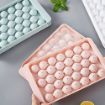 Picture of Plastic Round Ice Cube Tray Ball Maker Reusable Flexible Round  Plastic Reusable Flexible Trays Molds LALIPOP TRAY CHOCOLATE MOLD