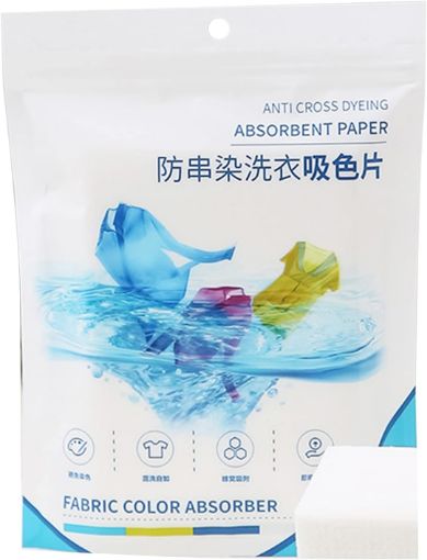Picture of Fabric Color Absorber  Laundry Detergent Sheet Color of Catcher Sheets Laundry Detergent