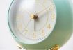 Picture of ROUND DESK CLOCK GREEN GREEN CLOCK ROUND DESK CLASSIC CLOCK GREEN