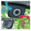Picture of olar Powered Car Ventilator Window Solar Ventilator Car Exhaust Fan Car Radiator Window Windshield Auto Air Vent Cooling Fan
