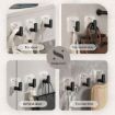 Picture of BLACK  WALL HOOK ( 4 PCS)  HOOK GANGING HOOK BLACK HOOK