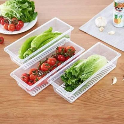 Picture of (2 PIECE ) FOOD STORAGE CONTAINER WITH REMOVABLE DRAIN PLATE