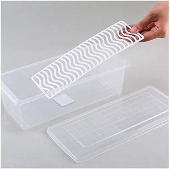 Picture of (2 PIECE ) FOOD STORAGE CONTAINER WITH REMOVABLE DRAIN PLATE