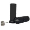 Picture of Milk Frother - Double Whisk Head, Handheld Battery Operated Electric Foam Maker MILK FEATHER WITH STAND