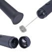 Picture of Milk Frother - Double Whisk Head, Handheld Battery Operated Electric Foam Maker MILK FEATHER WITH STAND