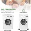 Picture of Washing Machine Foot Pads Anti Vibration Pads for Washing Machine Furniture Bed Sofa Fridge