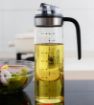 Picture of 500 ML Oil Dispenser Cooking Oil Dispenser Glass Oil Dispenser Bottle With Dropper