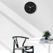 Picture of Silent Quartz Decorative Latest Wall Clock Non-Ticking Classic Clock Battery Operated Round Easy to Read