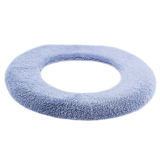 Picture of Toilet Seat Cover Pads, Washable Toilet Seat Cushion Mat Winter Washable Toilet Seat Lid Cover Pads