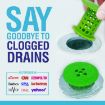 Picture of HAIR CATHER STAINER Revolutionary Tub Drain Protector Hair Catcher Drain Protector