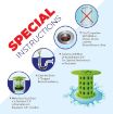 Picture of HAIR CATHER STAINER Revolutionary Tub Drain Protector Hair Catcher Drain Protector