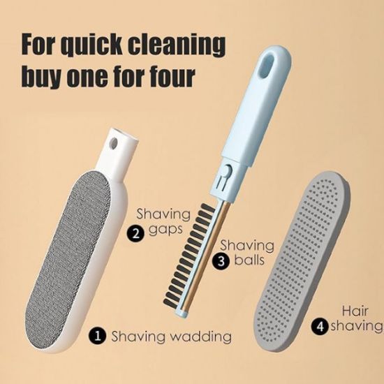 Picture of 4 IN 1 PET HAIR REMOVER BRUSH