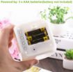 Picture of Plastic Digital Alarm Clock with Automatic 7 Colour Changing LED Date, Time Temperature Digital Alarm Clock
