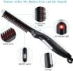Picture of Electric Hair Straightener Brush Men Quick Beard Straightener Styler Comb Hair Straightening Curly Hair Straightening Comb Side Hair Detangling  Multi functional Hair Curling Curler