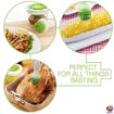 Picture of Silicone Chef's Basting Oil Dispenser Brush Set With Glass Bowl