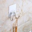 Picture of Self Adhesive Stainless Steel Hook Waterproof and Rustproof Wall Hooks for Hanging Heavy Duty HOOK