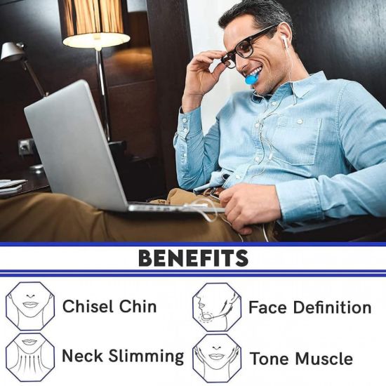 Picture of JAWLINE EXERCISER JAW FACE & NECK EXERCISER