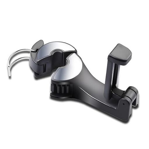 Picture of CAR HOOK MOBILE PHONE HOLDER Car Headrest Hidden Hook with Phone Holder