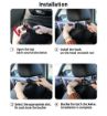 Picture of CAR HOOK MOBILE PHONE HOLDER Car Headrest Hidden Hook with Phone Holder