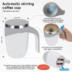 Picture of Coffee Mug Automatic Magnetic Stirring Coffee Mug Electric Mixing Mug