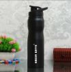 Picture of WATER BOTTLE  Strong and Durable Steel Single Wall Sport Bottle with Sipper Cap Fridge Water Bottle Thunder with Sipper Cap