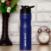 Picture of WATER BOTTLE  Strong and Durable Steel Single Wall Sport Bottle with Sipper Cap Fridge Water Bottle Thunder with Sipper Cap