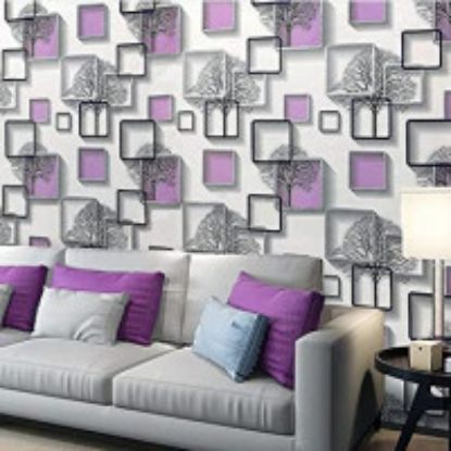 Picture of 3D PURPLE WALLPAPER