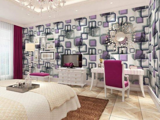 Picture of 3D PURPLE WALLPAPER