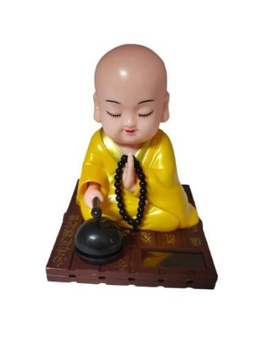 Picture of Gautam Buddha Statue Buddha Showpiece Moving Head and Hand Buddha monk Buddha