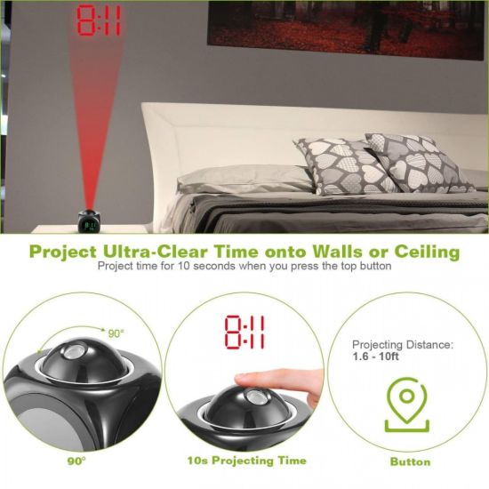 Picture of DIGITAL LCD VOICE ALARM CLOCK