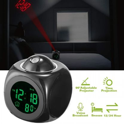 Picture of DIGITAL LCD VOICE ALARM CLOCK