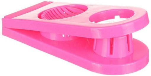 Picture of 2 IN 1 Egg Cutter egg cutter Egg Slicers Sectioner Cutter Flower Edges Chopper Kitchen Tools Mushroom Slicer Egg Cutter Plastic and Stainless Steel