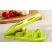 Picture of 2 IN 1 Egg Cutter egg cutter Egg Slicers Sectioner Cutter Flower Edges Chopper Kitchen Tools Mushroom Slicer Egg Cutter Plastic and Stainless Steel