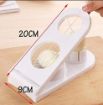 Picture of 2 IN 1 Egg Cutter egg cutter Egg Slicers Sectioner Cutter Flower Edges Chopper Kitchen Tools Mushroom Slicer Egg Cutter Plastic and Stainless Steel