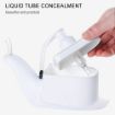 Picture of Snail-Shape Liquid Soap Dispenser-120ml Portable Snail Shape Liquid Soap Dispenser Hand Wash Dispenser Pump Push-Type Shampoo Dispenser for Hotel Bathroom