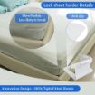 Picture of Bedsheet Holder with Lock Strips Bedsheet Holder Bedsheet Tucker Tool