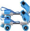 Picture of Blue White Roller Skates skating roller pink skating Inline Skates