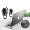 Picture of Metal Self-Adhesive Mini Foldable Laptop Stand Base Non-Slip Bracke METAL LAPTOP STAND