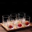 Picture of Crystal Glass Set of 6 Tumbler Drinking Glasses for Water Cocktail Beer Juice Mocktail Lassi Glass for Better Head Retention Crystal Clear Glass
