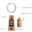 Picture of LIGHT STRING LIGHT Day Lights 6.5 Meter Copper Rice Fairy String Light Warm White Coin Cell Operated String Lights with Wine Bottle Cork