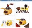 Picture of Electric Chocolate Melter and Dessert Maker Aluminum & Plastic Oven/Pot with Reusable Choco Mould