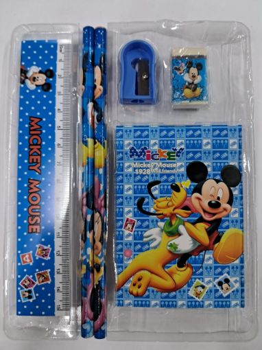 Picture of 6 pcs Stationary Kit pencil set with note kids stationary set